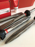 Original set of Pointed Chisel TE-SX SM 36 / Flat Chisel TE-SX FM 36 HILTI #2341237 #2168874