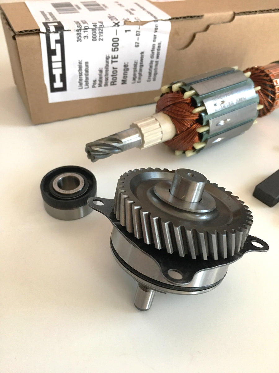 Spazzole Carbone HILTI TE70 AVR TE50 TE500 (03) DD110 DD120 366126 2082534 39577 - Foto 7