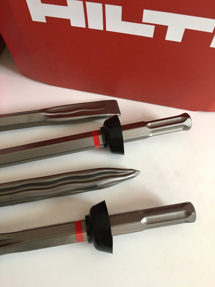 HILTIのセット Original set of Pointed Chisel TE-SX SM 43 / Flat Chisel TE