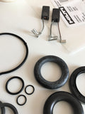 Carbon brushes Oil Gasketet set O-rings HILTI TE50 AVR (03) Third Generation #2115009 #2150956 #2097841 #390268 #391675 #366239 #2082534 #366126