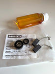 set Carbon Brushes Rotor Bearings HILTI TE40 AVR TE50 AVR TE500 AVR #346291 #366126 #206210