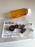 set Carbon Brushes Rotor Bearings HILTI TE40 AVR TE50 AVR TE500 AVR #346291 #366126 #206210