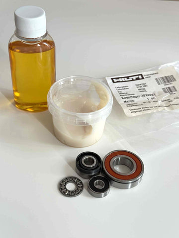 Repair set of Original Ball bearings HILTI TE500 AVR #346291 #206210 #366260 #206303