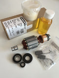 Repair set - Original Rotor Armature HILTI TE70 ATC AVR TE80 ATC AVR #74478 #366126 110 Volt