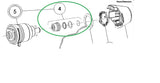 Chuck assembly for HILTI SID 4-22 Nuron