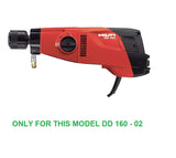 Gaskets O-rings Ball bearings for HILTI DD160 (02) 401692 280663 2006843 345158 418215