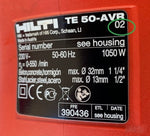 cap on chuck for HILTI TE50 AVR (02) #354987 #49193 #330166