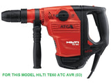 Releasing cap on chuck HILTI TE60 ATC AVR (03) Third Generation #354987 #49193 #330166r