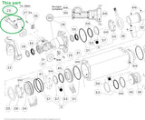 Eccentric pin HILTI TE3000 AVR #345736 Pos.23 part
