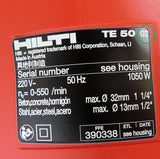 Original Carbon brushes + Electronic power unit HILTI TE50 (02) #39102 #366126 230 VOLT
