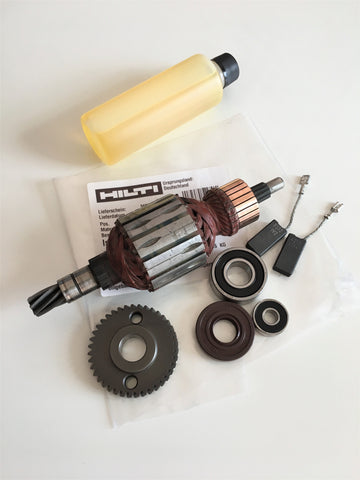 Repair set - Original Rotor Armature Motor HILTI TE75 #206250 #206336 #206125 #206240 220-240V