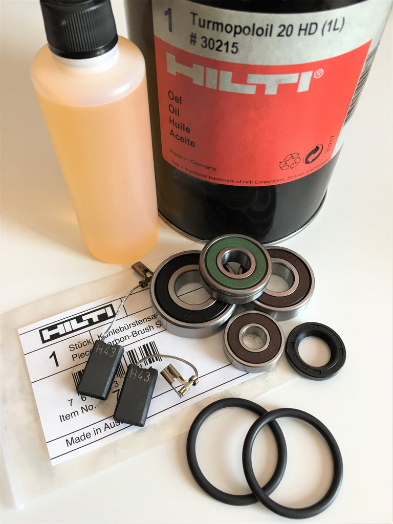 KIT RÉPARATION - Roulements, Huile HILTI TE1000 AVR_01 Ancien TE1500 KIT RÉPARATION - Roulements, Huile HILTI TE1000 AVR_01 Ancien TE1500