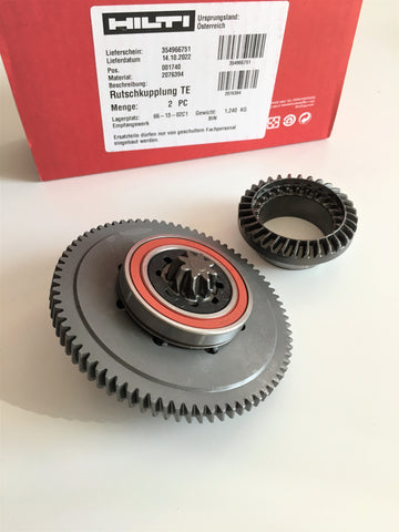 Friction Gears, Safety Clutch Gear HILTI TE70 AVR TE70 ATC AVR (03) TE80 ATC AVR (03) Third Generation Model #2076394 #2038165