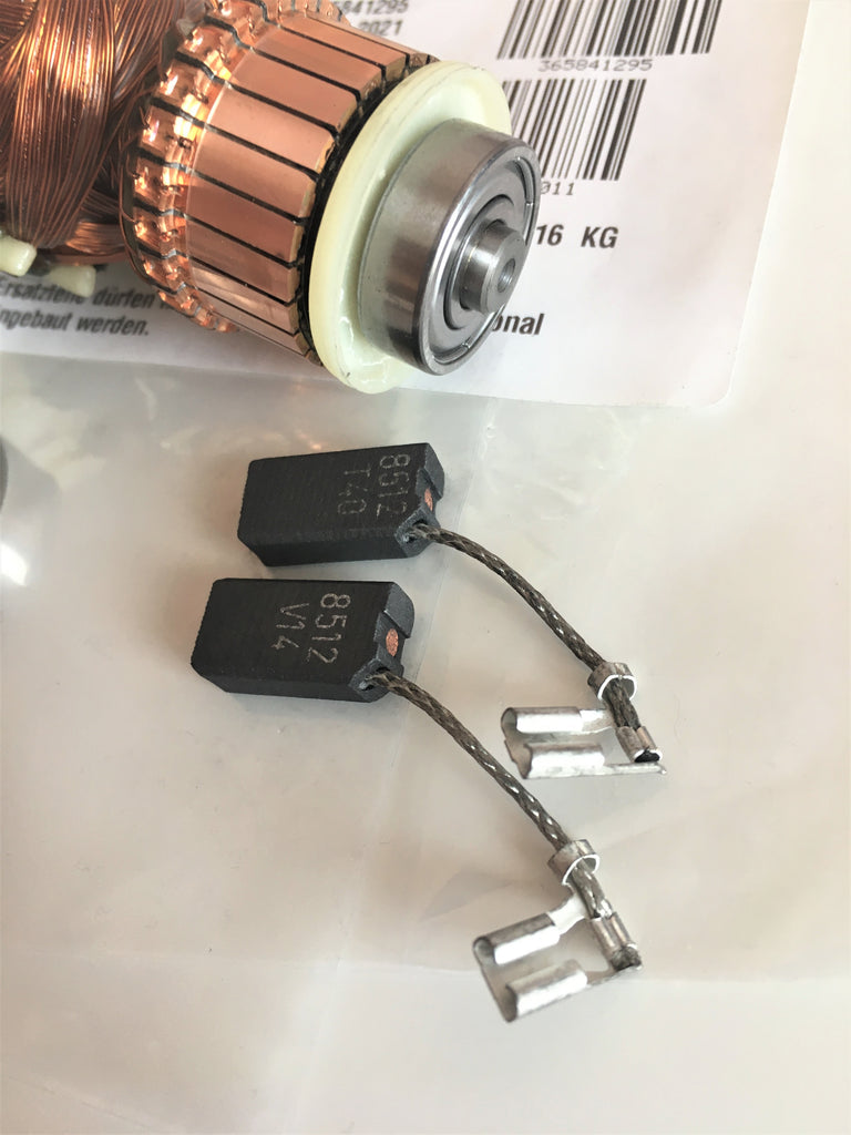 thumbnail image 2 of Original HILTI Carbon Brushes – Fits TE16, TE30, TE300, TE106 Models – 348130 & 348132 – Made In Austria 2 of 4