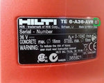 Original SDS-Plus Drill Chuck HILTI TE6-A36 AVR (03) Third Generation #273118